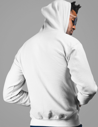 Rorrom Comfort Zip Hoodie - White