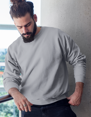 Rorrom Classic Sweatshirt - Grey Melange