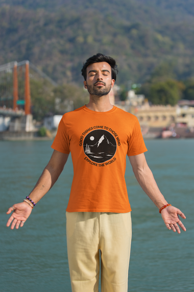 Rorrom Explore Orange T-shirt - Explore the World
