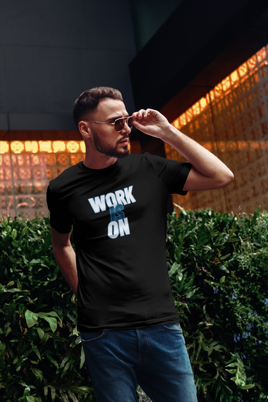 Rorrom WoW Black T-shirt - Work in ON