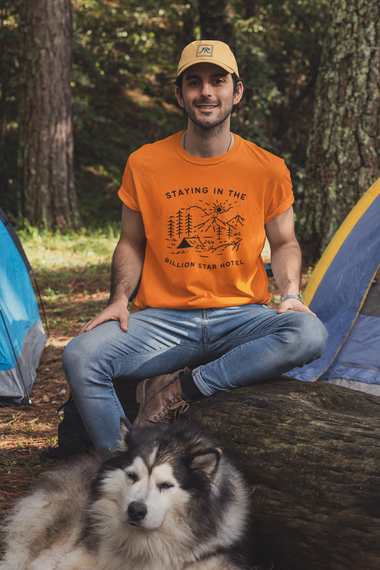 Rorrom Explore Orange T-shirt - Billion Star Hotel