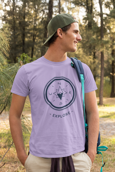 Rorrom Explore Lavender T-shirt - Explore!