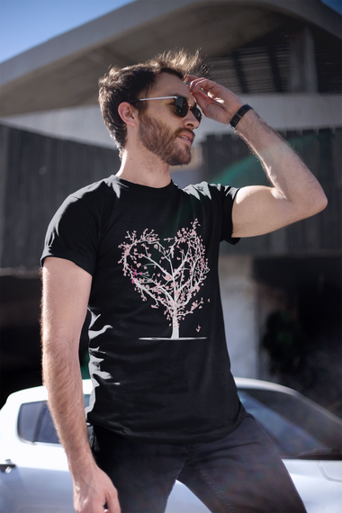 Rorrom Offbeat Black T-shirt - Hearts