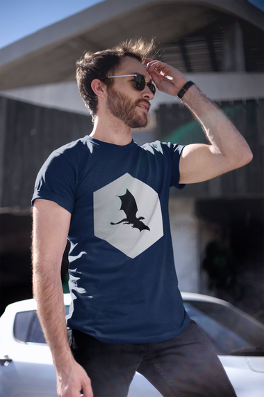 Rorrom Dapper Navy Blue T-shirt - Dracarys