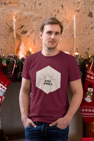 Rorrom Dapper Maroon T-shirt - Rise Above