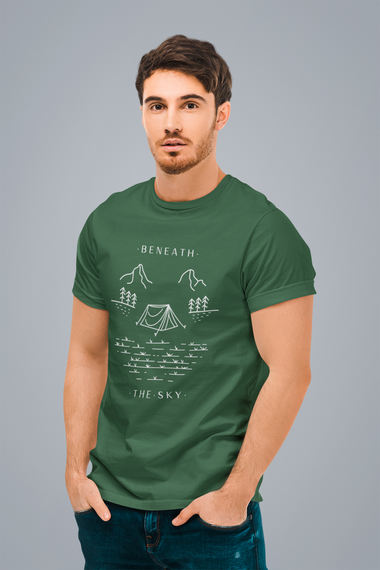 Rorrom Explore Green T-shirt - Beneath the Sky