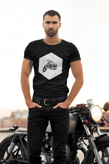 Rorrom Dapper Black T-shirt - Hit The Road