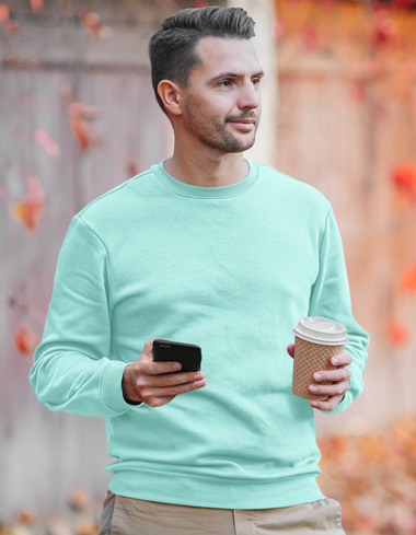 Rorrom Classic Sweatshirt - Light Cyan