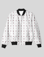 Rorrom High-Style Bomber Jacket - White Candor