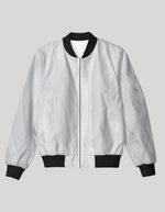 Rorrom High-Style Bomber Jacket - Grey Shadows