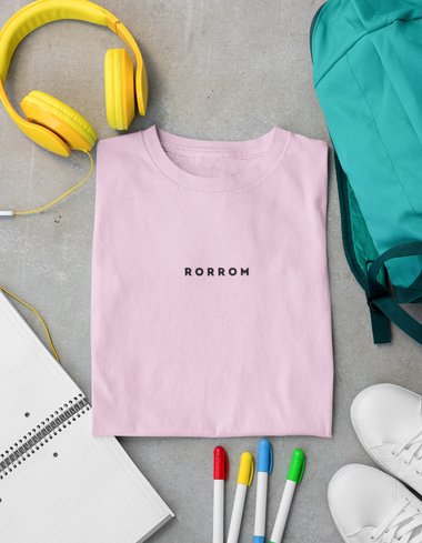 Rorrom Men Pink T-shirt