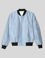 Rorrom High-Style Bomber Jacket - Blue Shadows