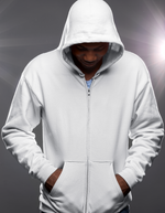 Rorrom Comfort Zip Hoodie - White