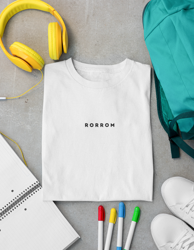 Rorrom Men White T-shirt