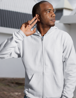 Rorrom Comfort Zip Hoodie - White