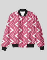 Rorrom High-Style Bomber Jacket - White Mosaic