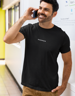 Rorrom Men Black T-shirt