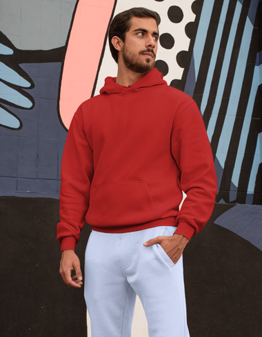 Rorrom Comfort Hoodie - Red