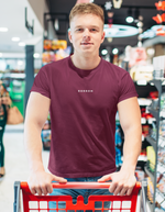 Rorrom Men Maroon T-shirt