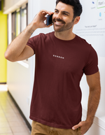 Rorrom Men Maroon T-shirt