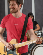 Rorrom Men Red T-shirt