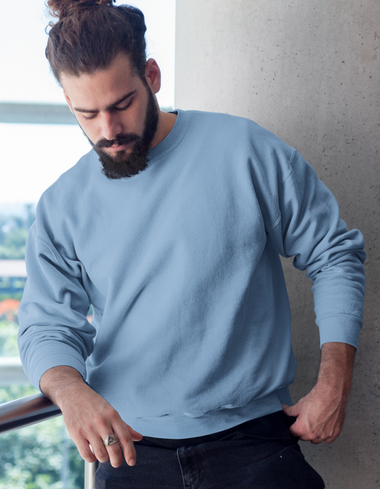 Rorrom Classic Sweatshirt - Baby Blue
