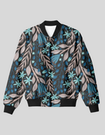 Rorrom High-Style Bomber Jacket - Blue Forest