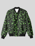 Rorrom High-Style Bomber Jacket - Green Armour