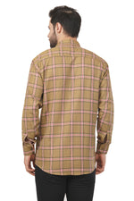 Rorrom Premium Checks Shirt - Casual Brown