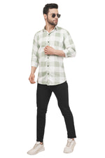 Rorrom Premium Checks Shirt - Nature Green