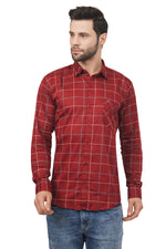 Rorrom Premium Checks Shirt - Rouge Red