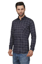 Rorrom Premium Checks Shirt - Blue Delight