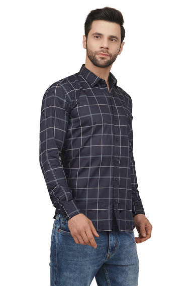 Rorrom Premium Checks Shirt - Blue Delight