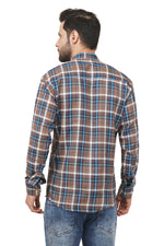 Rorrom Premium Checks Shirt - Casual Blue