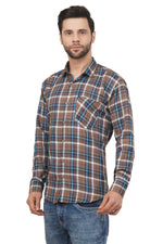 Rorrom Premium Checks Shirt - Casual Blue