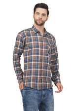 Rorrom Premium Checks Shirt - Casual Blue