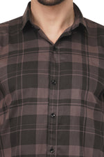 Rorrom Premium Checks Shirt - Sable Black
