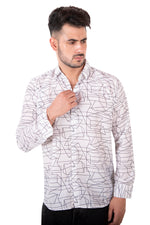 Rorrom Premium Printed Shirt - White Fusion