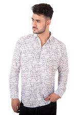 Rorrom Premium Printed Shirt - White Fusion