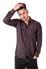 Rorrom Premium Printed Shirt - Black Dreams