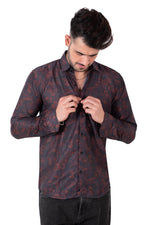 Rorrom Premium Printed Shirt - Black Dreams