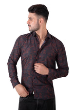Rorrom Premium Printed Shirt - Black Dreams