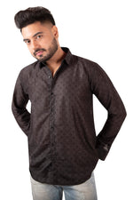 Rorrom Premium Printed Shirt - Black Elegance