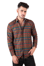 Rorrom Premium Printed Shirt - Black Fusion