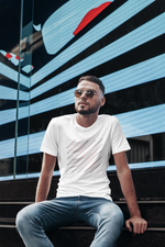 Rorrom Sublime White Linear T-Shirt