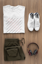 Rorrom Sublime White Linear T-Shirt