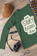 Rorrom Full-On Green T-shirt - Our Story Begins Here