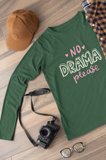 Rorrom Full-On Green T-shirt - No Drama Please