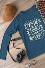 Rorrom Full-On Navy Blue T-shirt - Happy Single