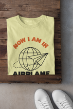 Rorrom Explore Yellow T-shirt - Airplane Mode